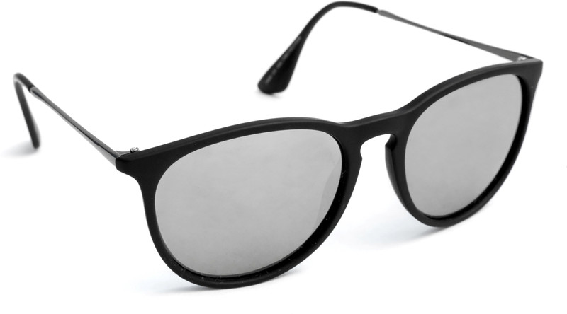 TheWhoop Wayfarer Sunglasses(Silver)