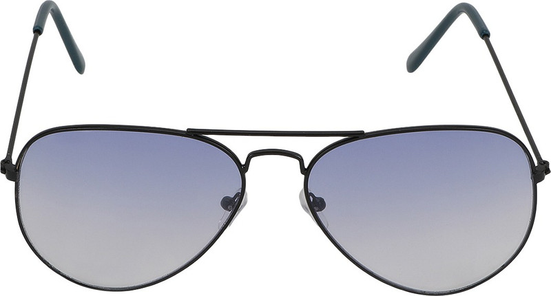 The Brandstand Aviator Sunglasses(Blue)