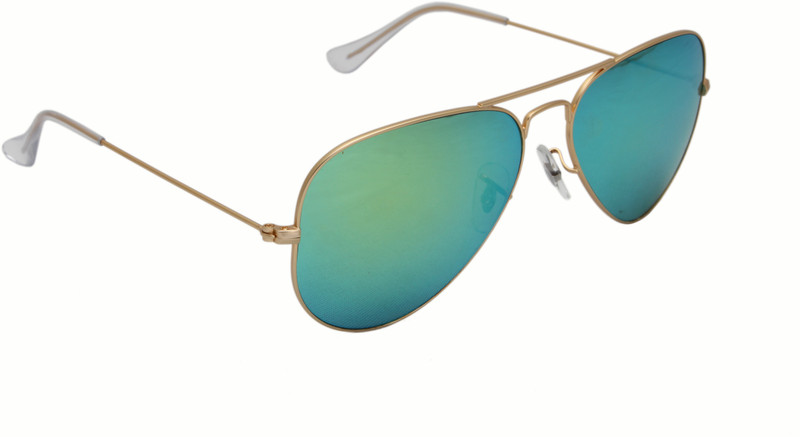 Iryz Aviator Sunglasses(Green)