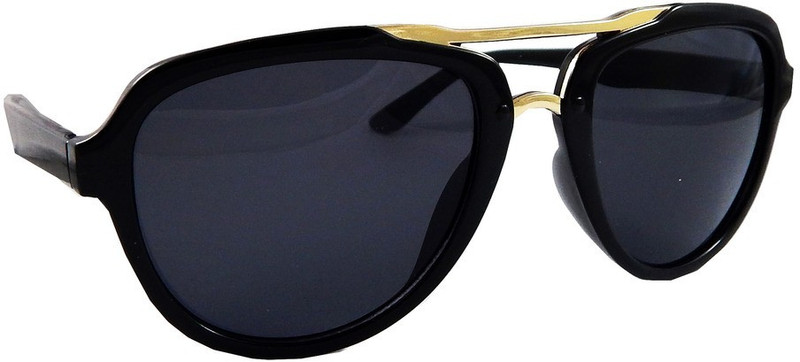 Els Aviator Sunglasses(Black)