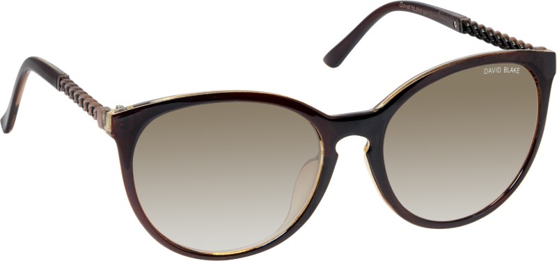 David Blake Cat-eye Sunglasses(Brown)