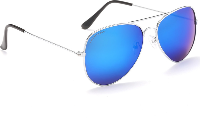 Chemistry Aviator Sunglasses(Blue)