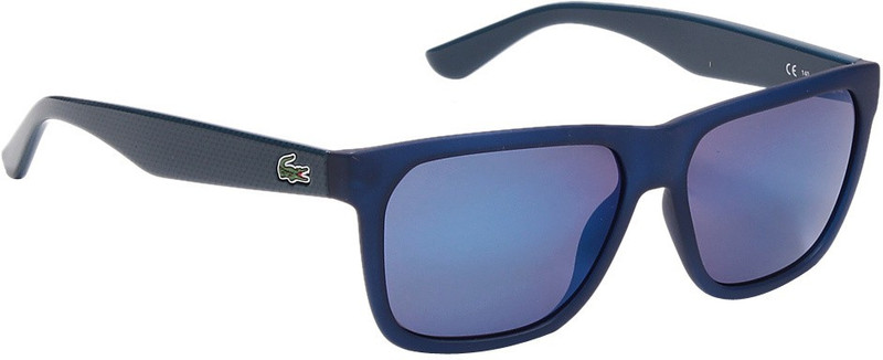 Lacoste Wayfarer Sunglasses(Grey, Blue)