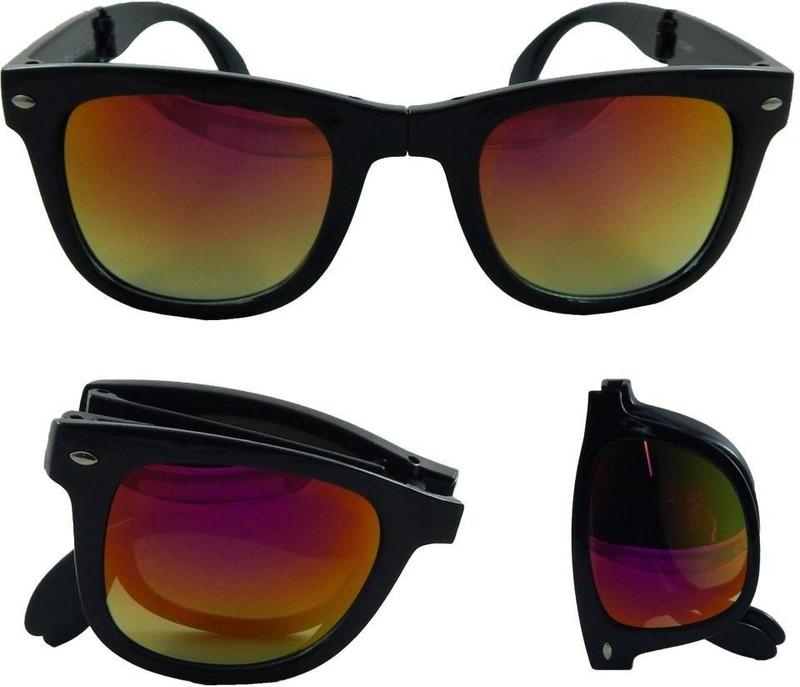 Els Wayfarer Sunglasses(Yellow, Red)