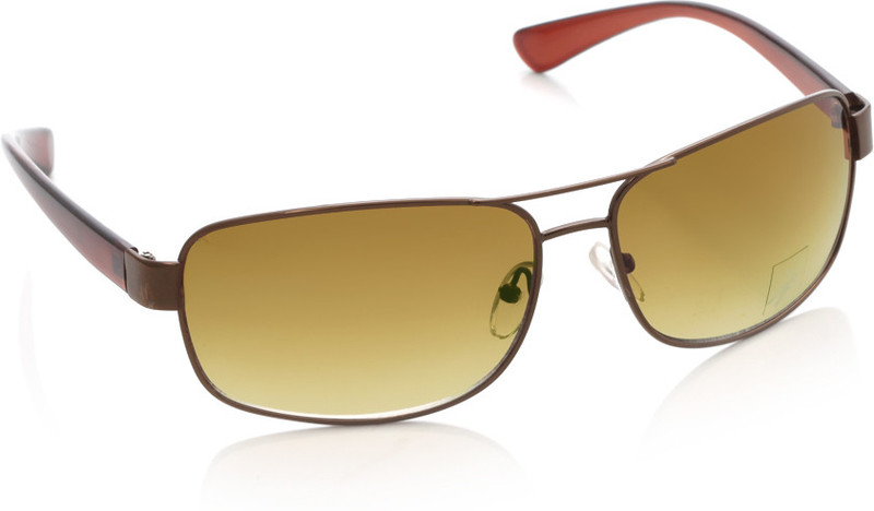 Life Rectangular Sunglasses(Brown) Life Rectangular Sunglasses(Brown)