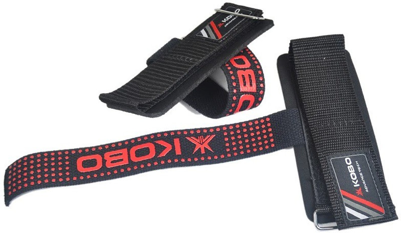 KOBO Gym Rod Power Strap Sillcone Wrist Support(Multicolor)