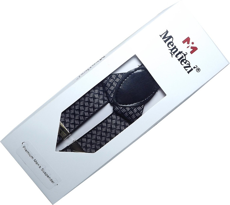 Mentiezi Y- Back Suspenders for Men(Multicolor)