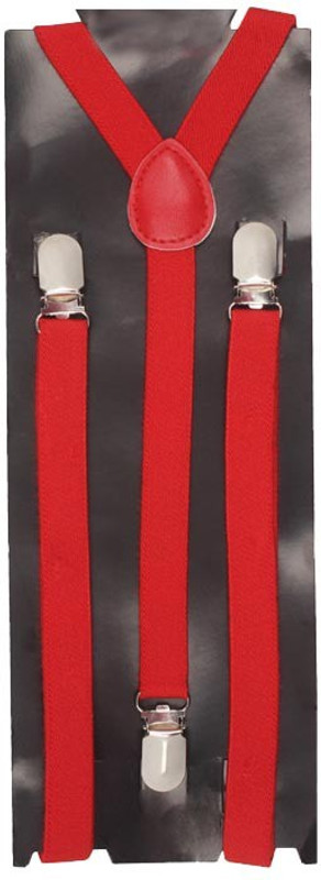 atyourdoor Y- Back Suspenders for Men(Red)