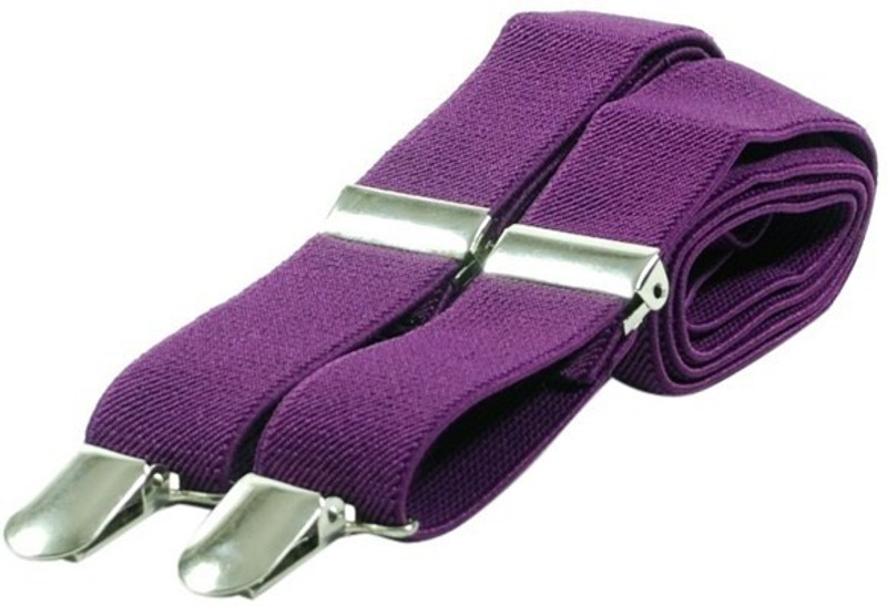 loopa Y- Back Suspenders for Men(Purple)