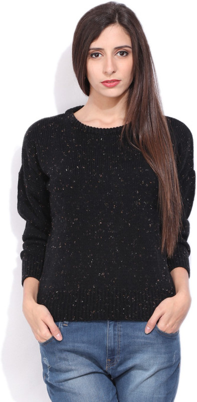 Allen Solly Full Sleeve Self Design Women Sweatshirt