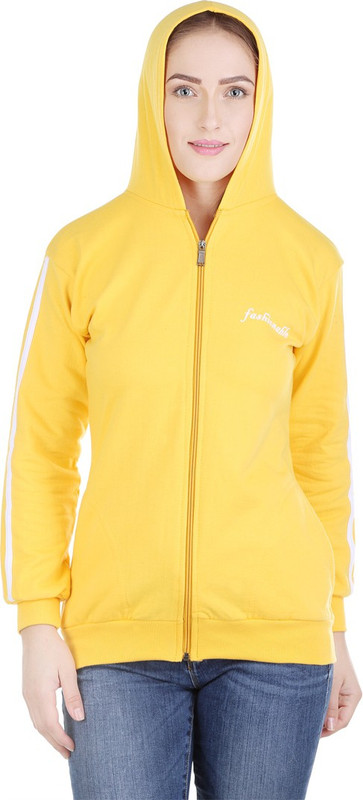 Fashionable Full Sleeve Solid Women Sweatshirt