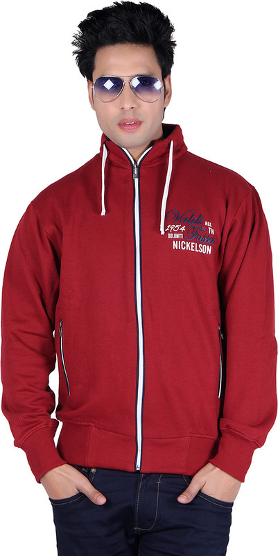 Colors & Blends Full Sleeve Solid Men Sweatshirt