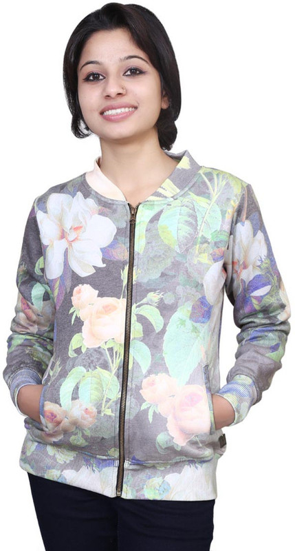 Port Full Sleeve Floral Print Women Sweatshirt