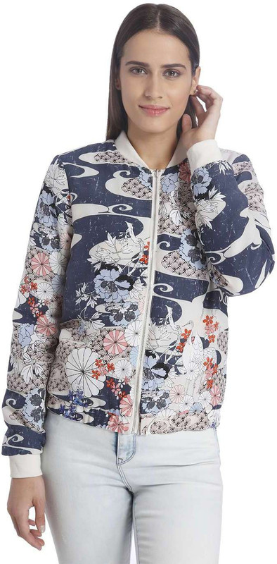 Vero Moda Full Sleeve Printed Women Sweatshirt