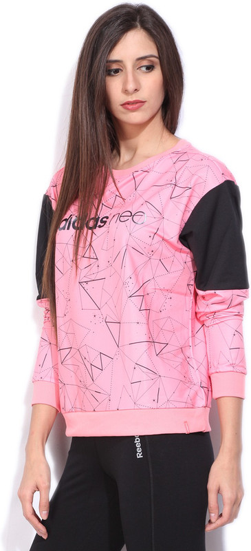 ADIDAS Full Sleeve Printed Women Sweatshirt