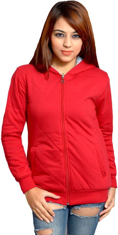 Aubert Liano Full Sleeve Solid Women Sweatshirt