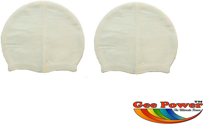 Gee Power Imported (Set of 2) Swimming Cap(White, Pack of 2) Gee Power Imported (Set of 2) Swimming Cap(White, Pack of 2)