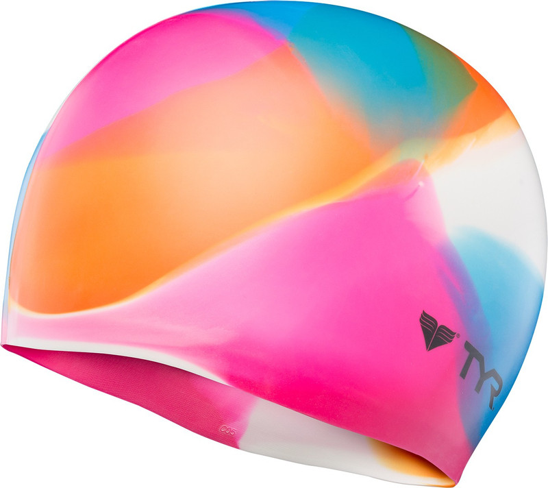 TYR Kaleidoscope Swimming Cap(Multicolor) TYR Kaleidoscope Swimming Cap(Multicolor)