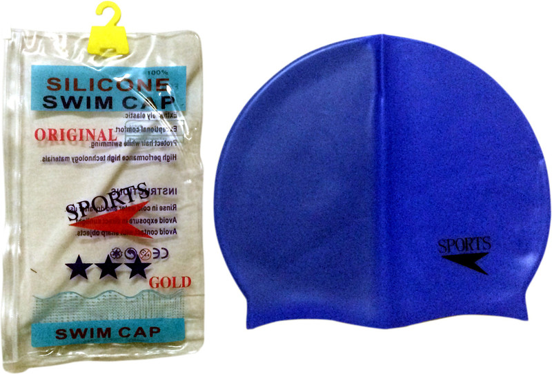 SPOFIT sportsC1001B Swimming Cap(Blue, Pack of 1) SPOFIT sportsC1001B Swimming Cap(Blue, Pack of 1)