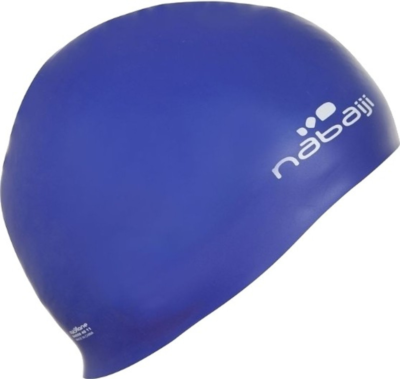 Nabaiji by Decathlon Silicone Junior Swimming Cap(Blue)