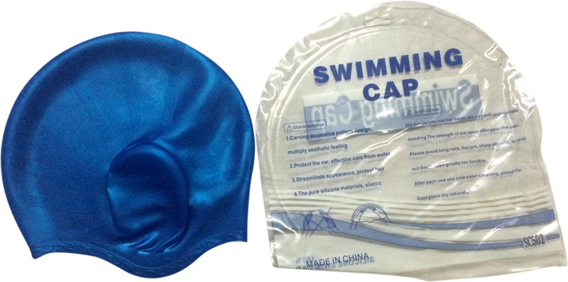 SPOFIT SPORTSC1003BL Swimming Cap(Blue, Pack of 1) SPOFIT SPORTSC1003BL Swimming Cap(Blue, Pack of 1)