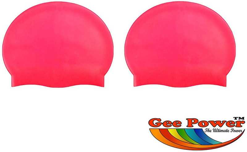 Gee Power Imported Swimming Cap(Red, Pack of 2) Gee Power Imported Swimming Cap(Red, Pack of 2)