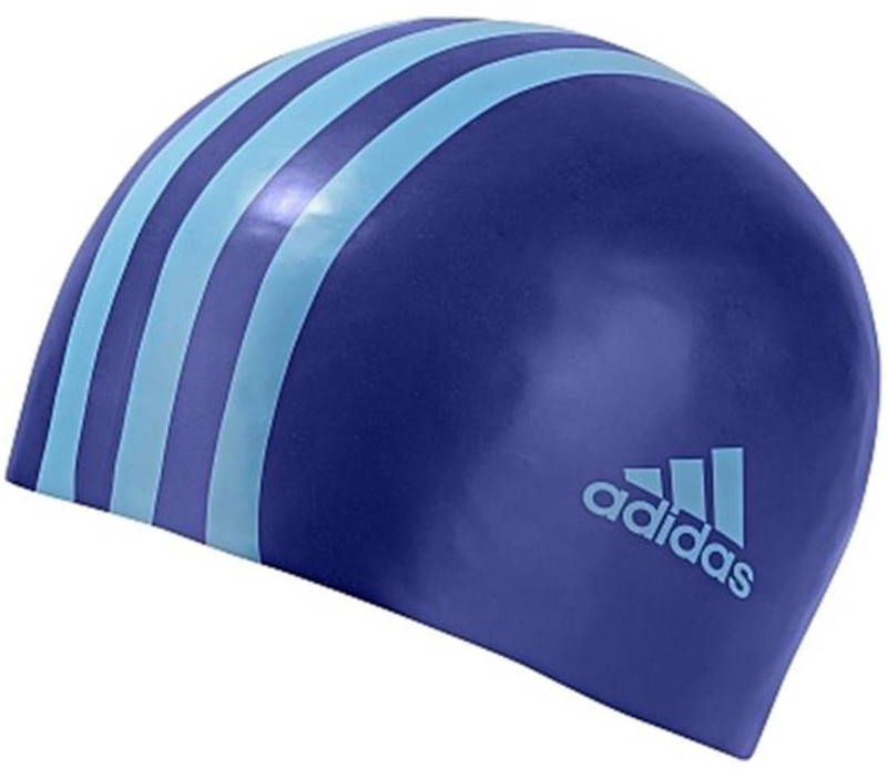 ADIDAS SIL 3STRCPY Swimming Cap(Blue, Pack of 1) ADIDAS SIL 3STRCPY Swimming Cap(Blue, Pack of 1)