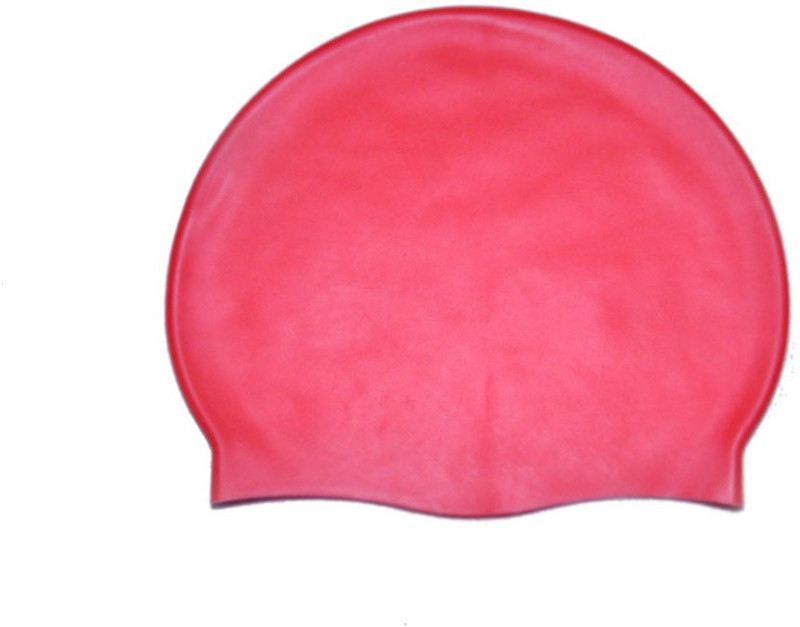 swimcart UNISEX PLANE RED COLOR Swimming Cap(Red, Pack of 1)