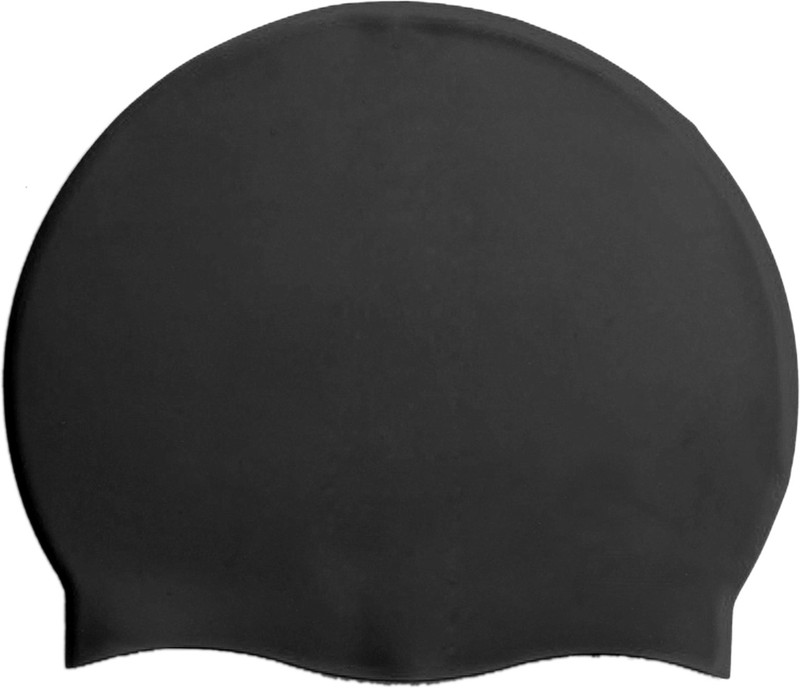 Woody BLSC Swimming Cap(Black, Pack of 1) Woody BLSC Swimming Cap(Black, Pack of 1)
