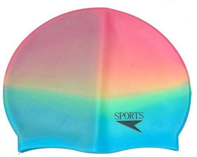 JXN SWIMMING CAP Swimming Cap(Multicolor, Pack of 1) JXN SWIMMING CAP Swimming Cap(Multicolor, Pack of 1)