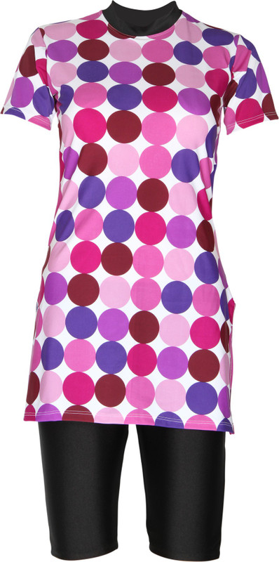 ROVARS Polka Print Women Swimsuit