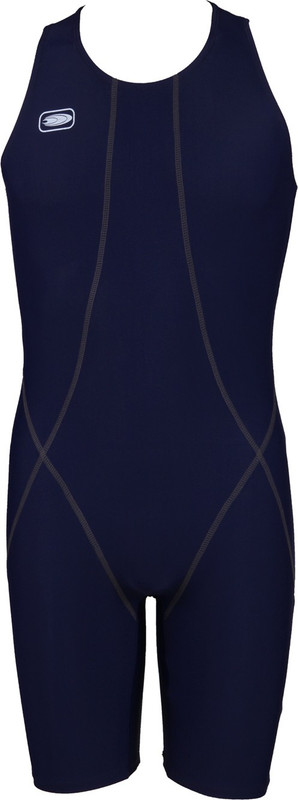 Freestyle Men Solid Body Suit Kneelength Sleeveless Solid Men Swimsuit
