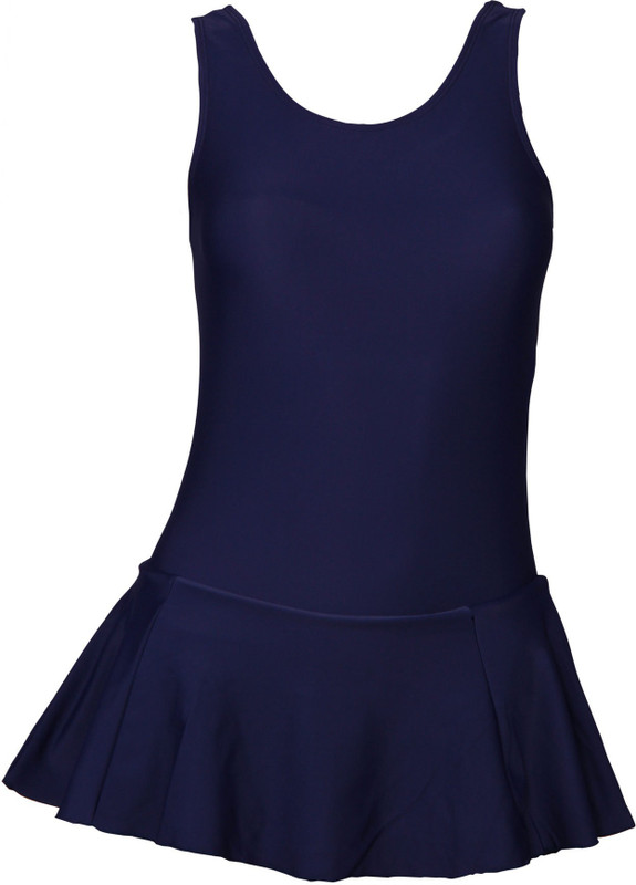 Freestyle Frock Style Swimwear Solid Women Swimsuit