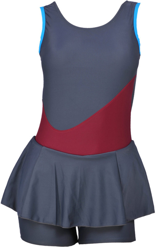 Champ Padded Frock with Bloomer Solid Women Swimsuit