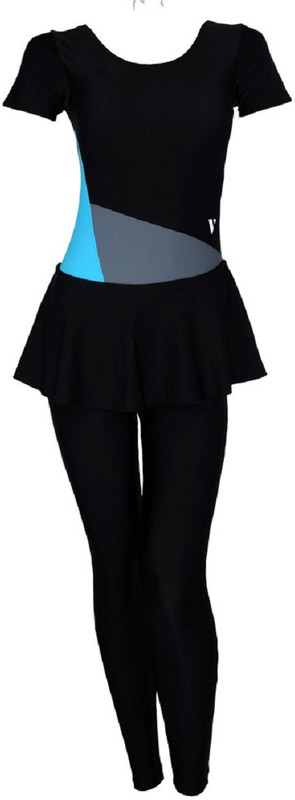 Veloz Striped Women Swimsuit