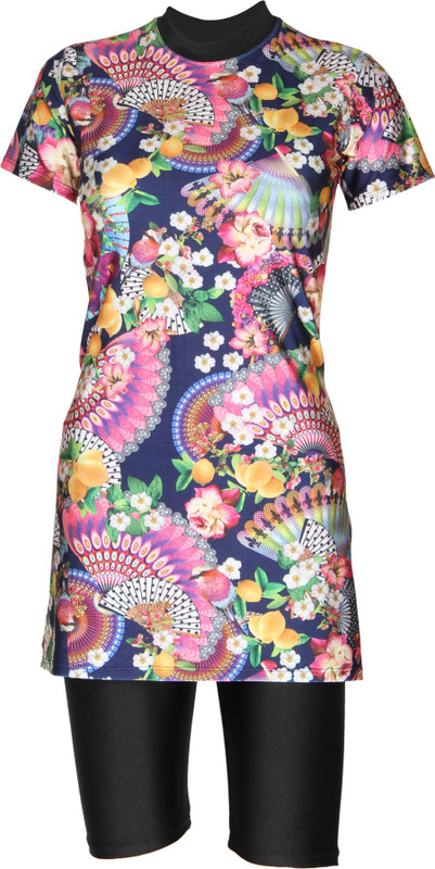 ROVARS Floral Print Women Swimsuit