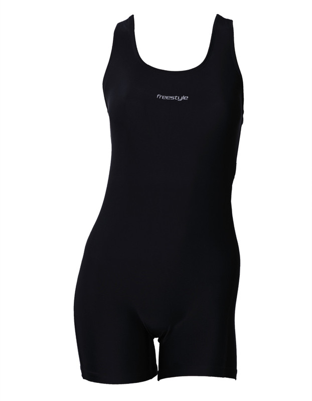 Freestyle Women Legging Style Swimwear Solid Women Swimsuit