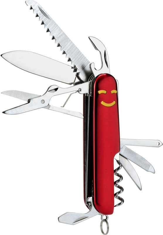 Rime Multi Functional 11 Function Multi Utility Swiss Knife(Red) RS.349 (87.00% Off) - Flipkart