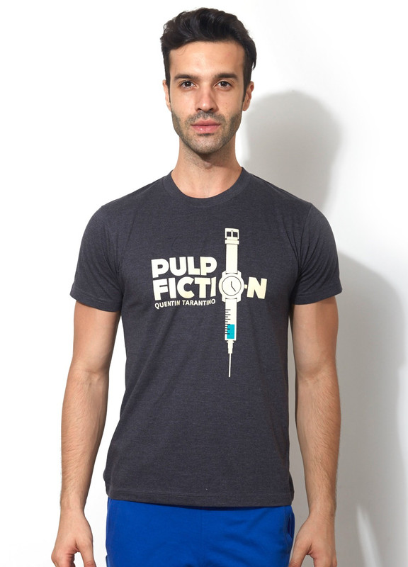 Smugglerz Inc. Graphic Print Men Round Neck Black T-Shirt Smugglerz Inc. Graphic Print Men Round Neck Black T-Shirt