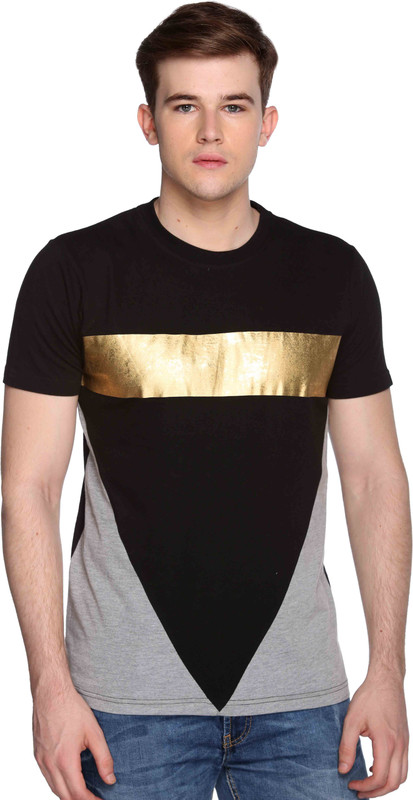 CLUB YORK Printed Men Round Neck Multicolor T-Shirt