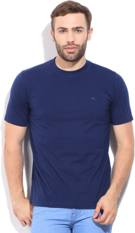Peter England Men Blue T-Shirt
