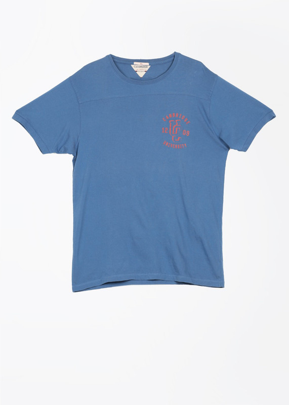 Pepe Jeans Solid Men Round Neck Blue T-Shirt