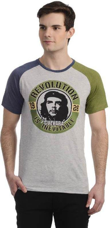 Che Guevara Printed Men Round or Crew Multicolor T-Shirt
