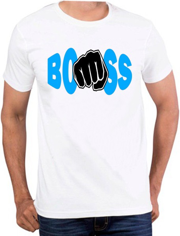 PhotogiftsIndia Printed Men Round Neck White T-Shirt