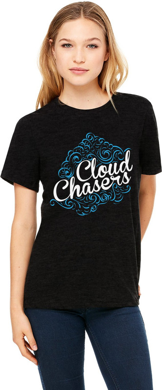 Monzter Popcornz Graphic Print Women Round Neck Black T-Shirt