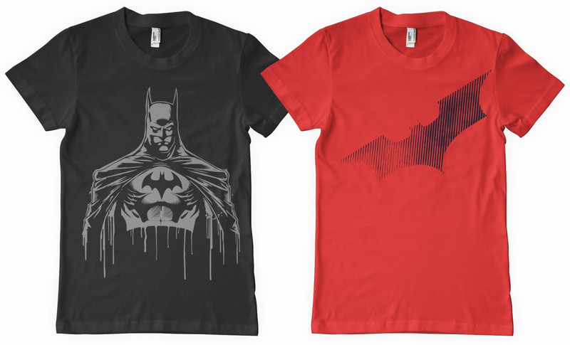 DNA Graphic Print Men Round Neck Black, Red T-Shirt(Pack of 2)