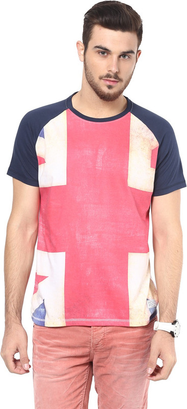 Henry and Smith Graphic Print Men Round Neck Multicolor T-Shirt Henry and Smith Graphic Print Men Round Neck Multicolor T-Shirt