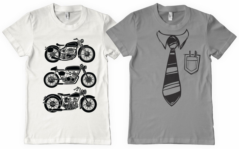 DNA Graphic Print Men Round Neck White, Grey T-Shirt(Pack of 2)