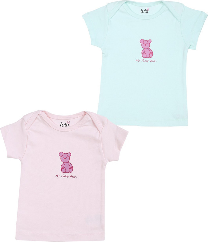 Lula Boys Printed Cotton T Shirt(Pink, Pack of 2) RS.320 (50.00% Off) - Flipkart