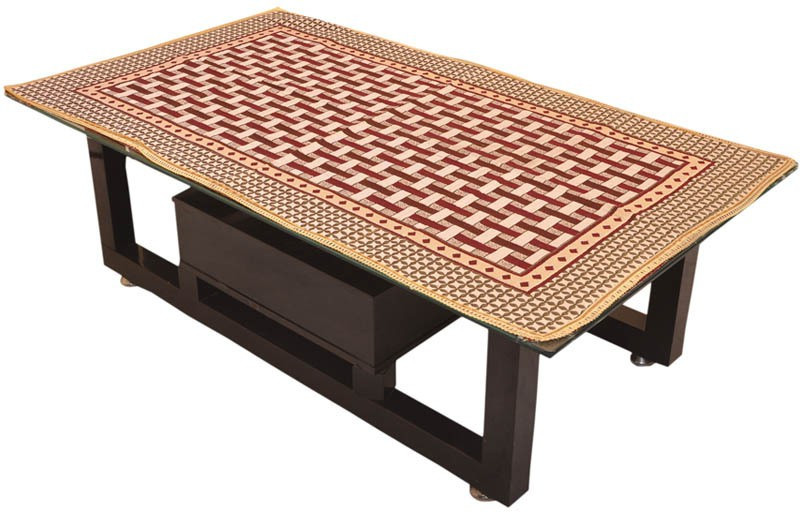 Zesture Geometric 4 Seater Table Cover(Multicolor, Polyester) RS.199 (73.00% Off) - Flipkart